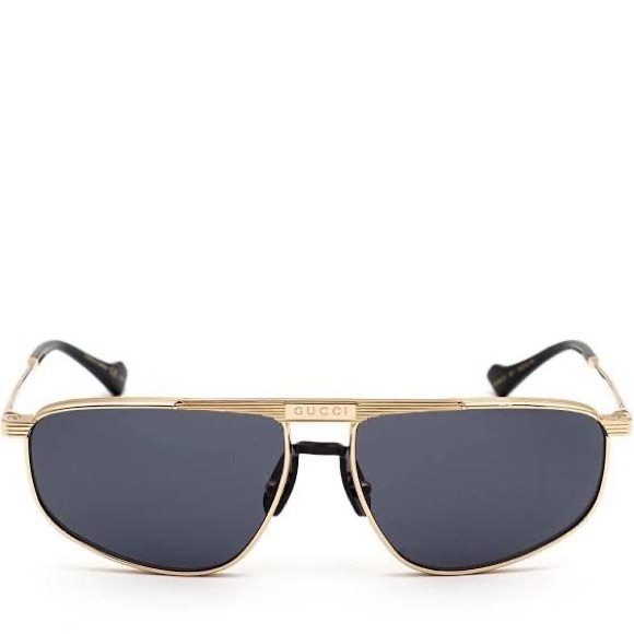 GUCCI GOLD SMOKE UNISEX GG0841S 60MM UNISEX SUNGLASSES - Picture 6 of 8